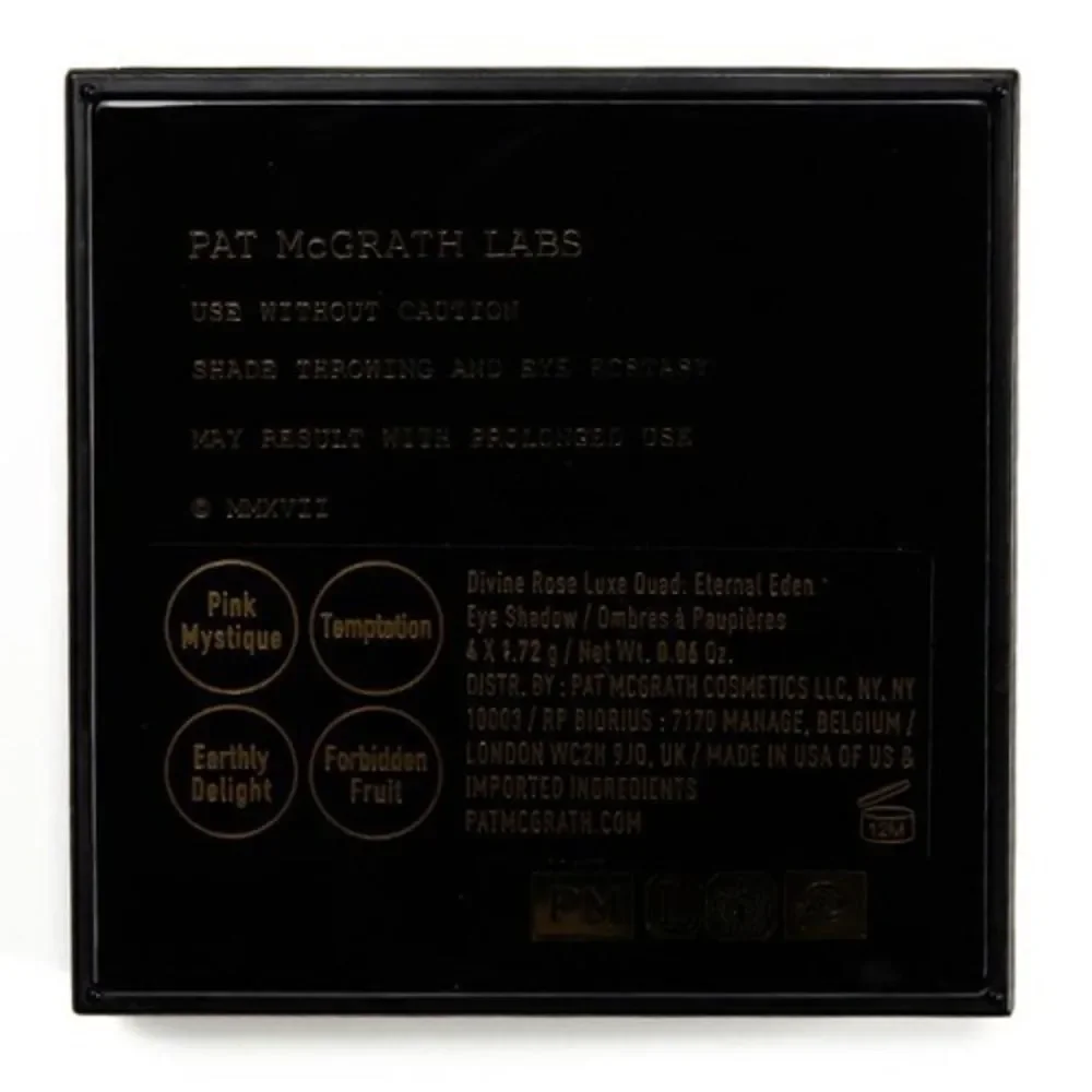 Pat McGrath Labs Divine Rose Luxe Quad: Eternal Eden Eyeshadow Quad